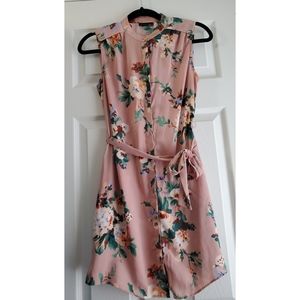 Floral Button Down Dress